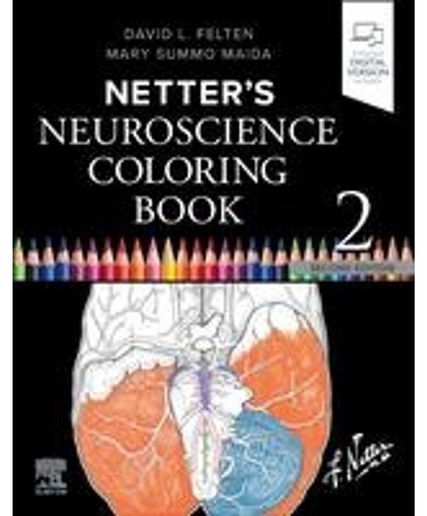Netter's Neuroscience Coloring Book Produktbild 