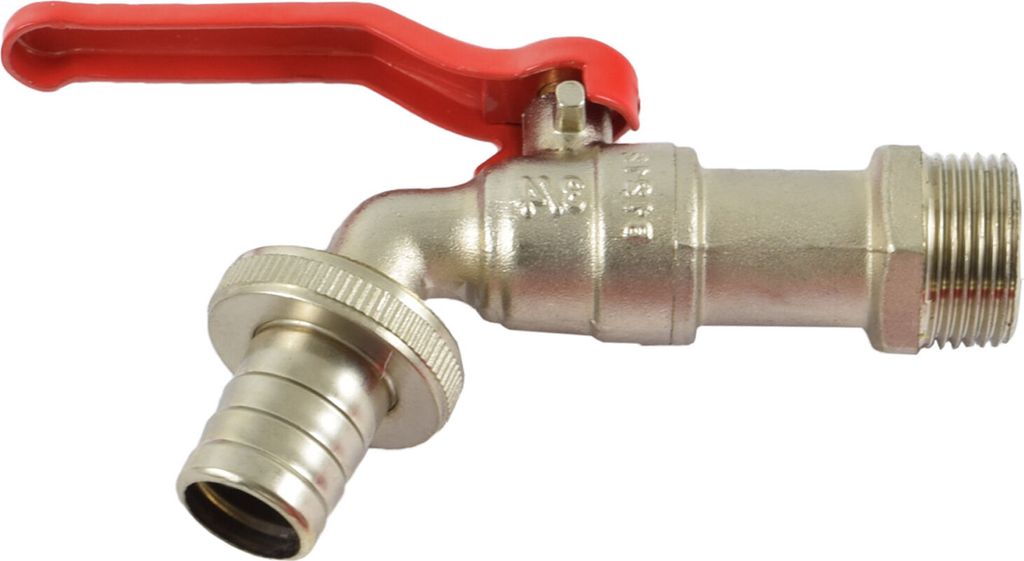 Agora-Tec®  Wasserhahn 3/4 Zoll AG mit 3/4 Zoll Produktbild 