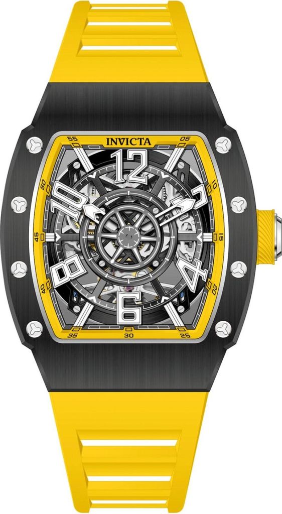 Invicta S1 Rally 69516 Herren uhr - Wasserdicht - Analog - Automatikuhr - Kohlefaser mit schwarzen zifferblat - 43mm
