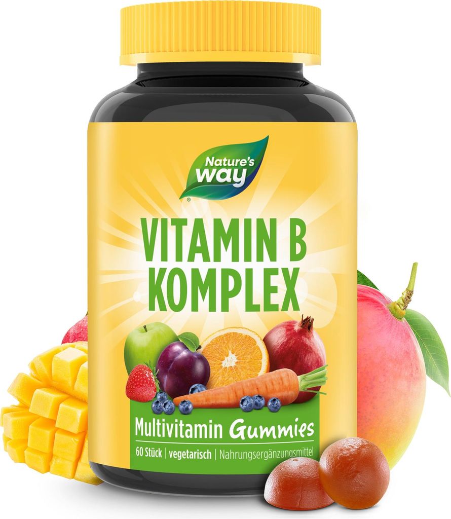 Vitamin B Komplex Gummies – alle B-Vitamine, Produktbild 