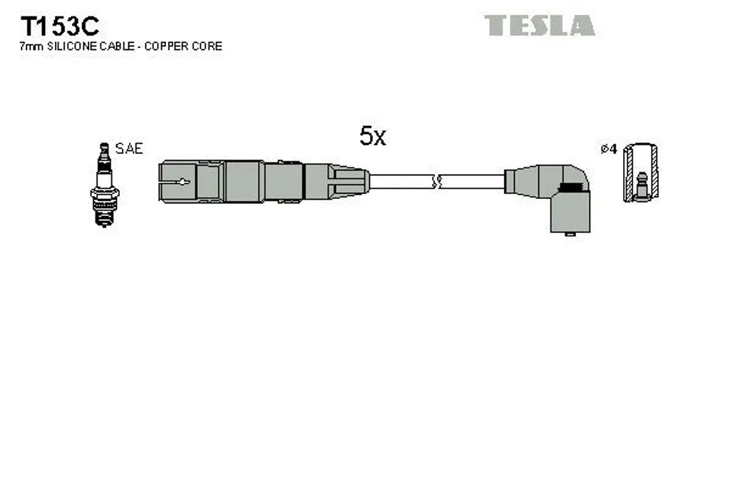 Supprimez les pertes de puissance : Câbles d'allumage TESLA pour Golf IV