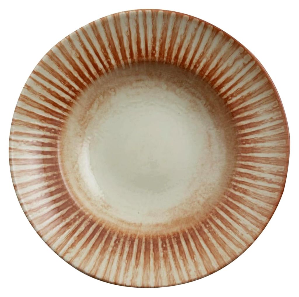 Pastateller Cm 27 Sunlight Red Stoneware
