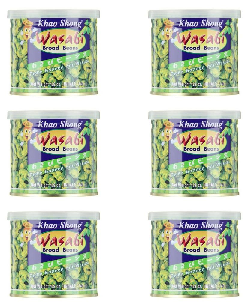 Khao Shong Dicke Bohnen mit scharfem Wasabi überzogen 140g Produktbild 