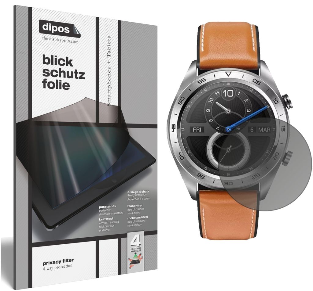 Schutzfolie für Honor Watch Magic Blickschutzfolie matt Folie Display Schutz