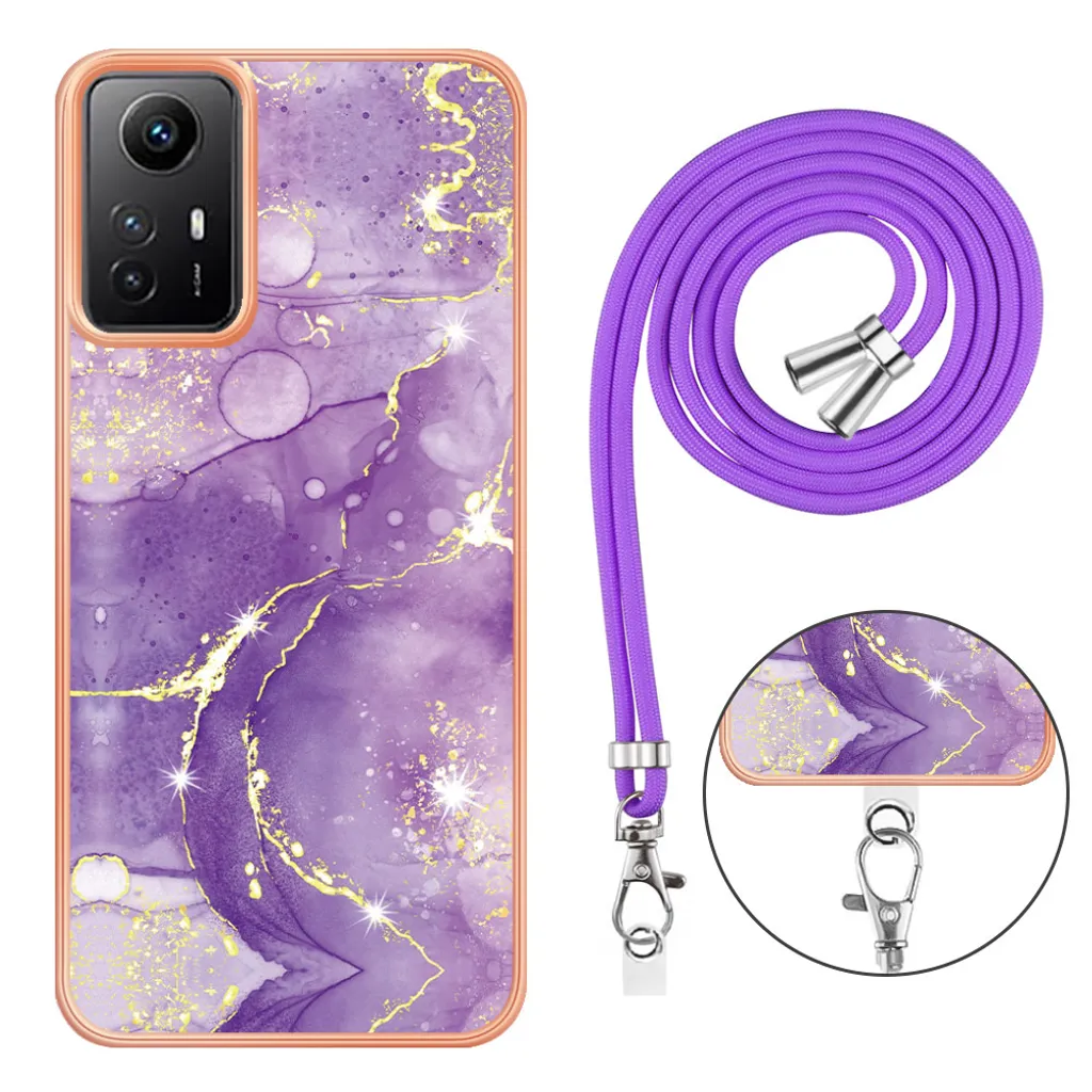 WBWONE – Cover Per Xiaomi Redmi Note 12 4G, Custodia Antiurto TPU+PC Con Supporto Nascosto, Stile Punk, Bianco - 2