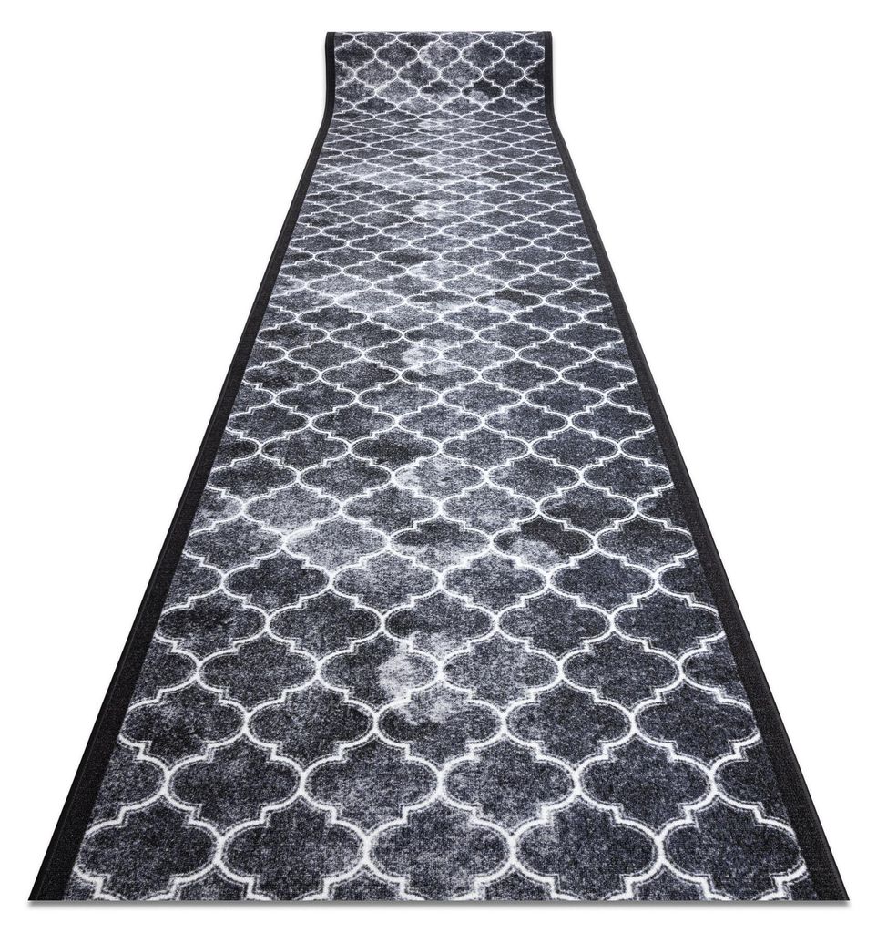 TAPIS DE COULOIR  antidérapant CLOVER gris 100 cm gris Image du produit 