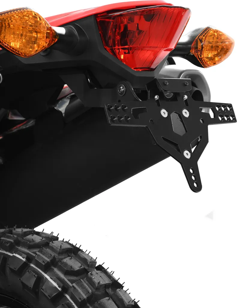 Portatarga Zieger Pro Honda CRF 300 L - Accessorio Moto Off-Road Professionale