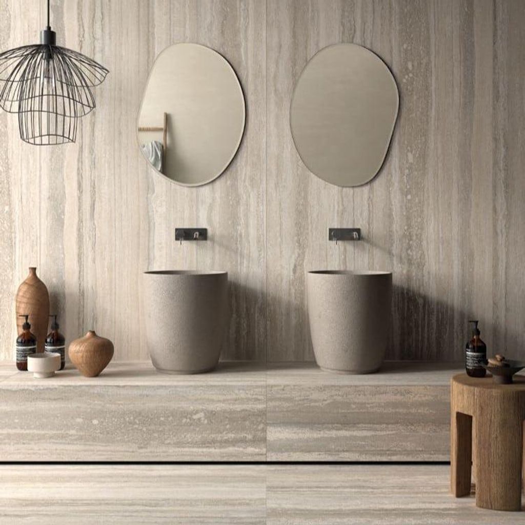 Fliesen Holzoptik Beige 60x60 cm CASA39 La Faenza Cocoon
