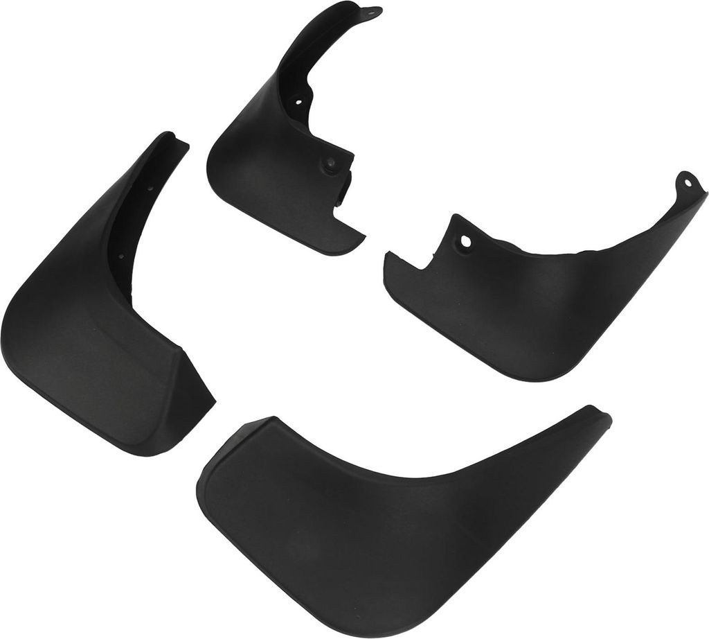4 Stück Schmutzfänger, schützender, wetterbeständiger Spritzschutz vorne und hinten, Ersatz für Toyota Yaris 2007 bis 2013 Limousine