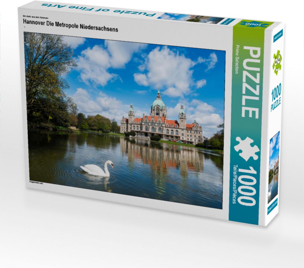 CALVENDO Puzzle Ein Motiv aus dem Kalender Hannover Die Metropole Niedersachsens | 1000 Teile Lege-Größe 64x48cm Foto-Puzzle für glückliche Stu...