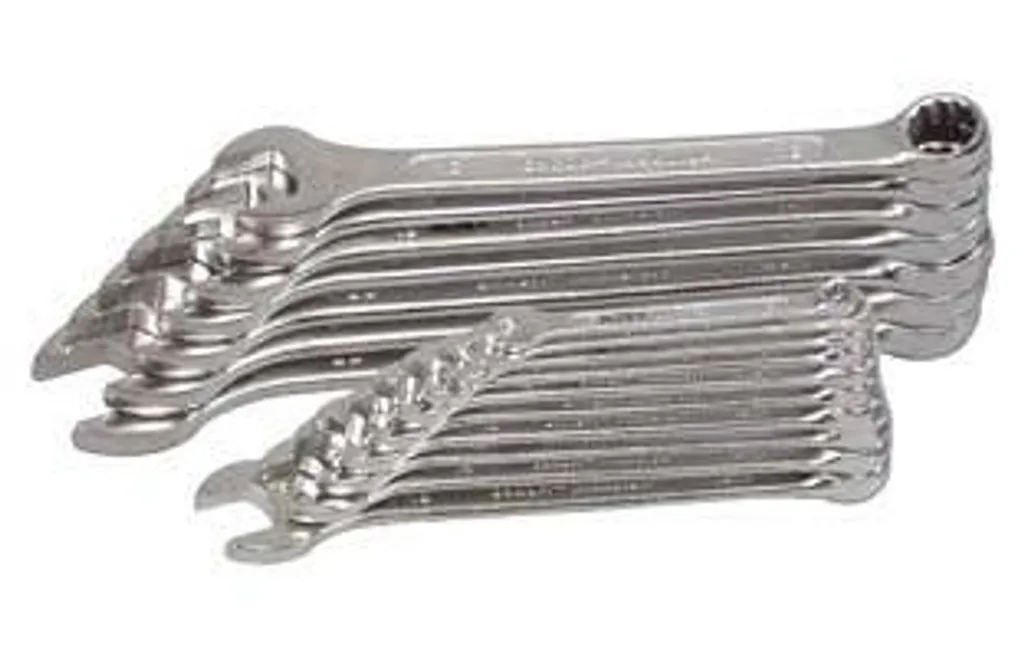 Clés mixtes haute résistance, jeu de 6 outils robustes de 8 mm à 17 mm