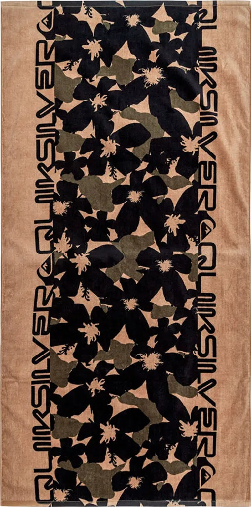 Serviette de Bain Quiksilver Freshness Marron - Idéale Surf et Plage
