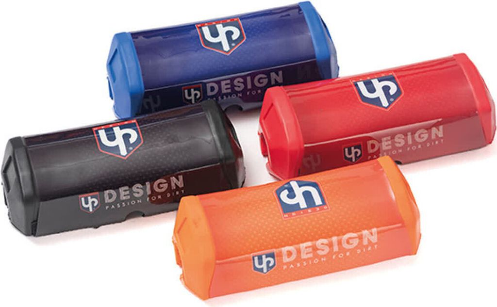 Blauer Lenkerstoßfänger Oben Design