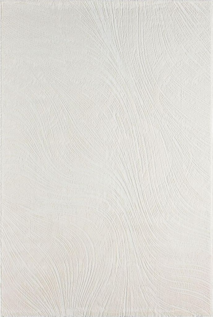 Teppich Kurzflor Modern 3D Muster Hoch-Tief-Struktur Wohnzimmer&Schlafzimmer