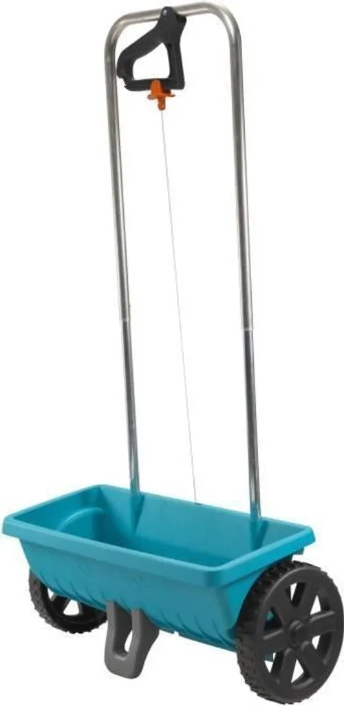 Spandiconcime GARDENA L, capacità 12,5 L, superficie max. 400 m², larghezza di spargimento 0,45 m (432-20)