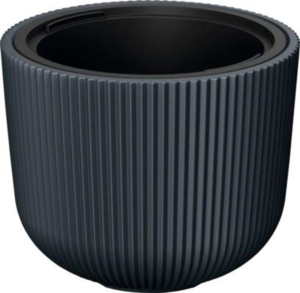Pflanztopf Milly Kunststoff Ø 39,1 cm H 32,1 cm anthrazit Produktbild 