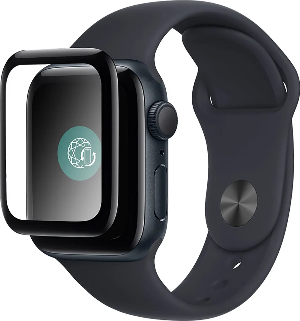 Force Glass Apple Watch 44mm: Protezione 3D Vetro Temperato Serie 5/6/SE