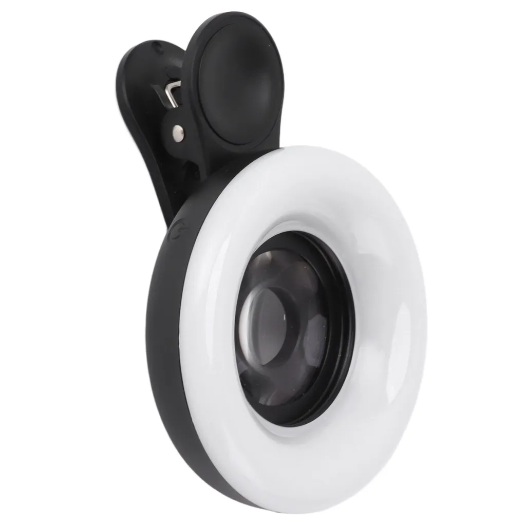 Obiettivo Macro Smartphone con Ring Light per Foto Gioielli e Nail Art