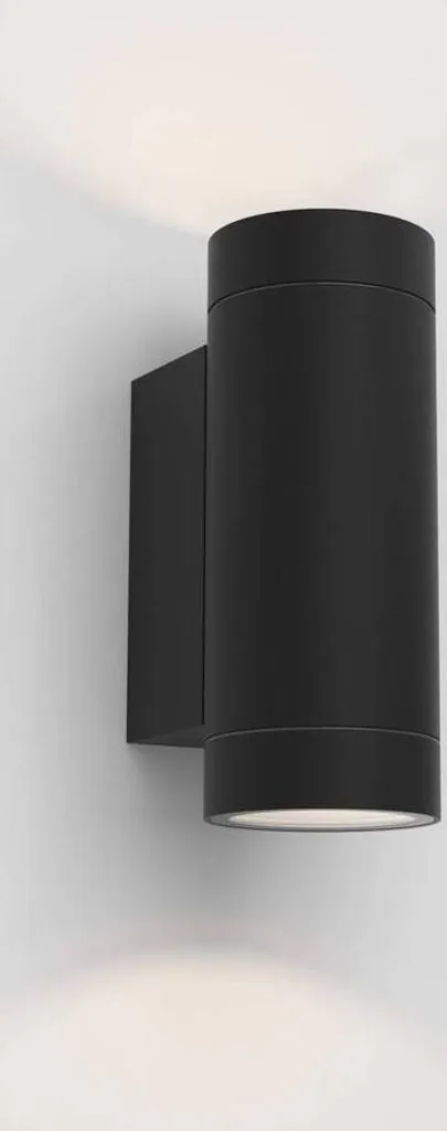 Apparecchio Dartmouth Twin Nero | IP54 2x6W GU10 Outdoor