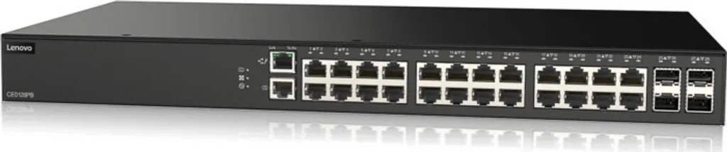 Commutateur PoE Lenovo CE0128PB Gigabit 10/100/1000 Administrable L3