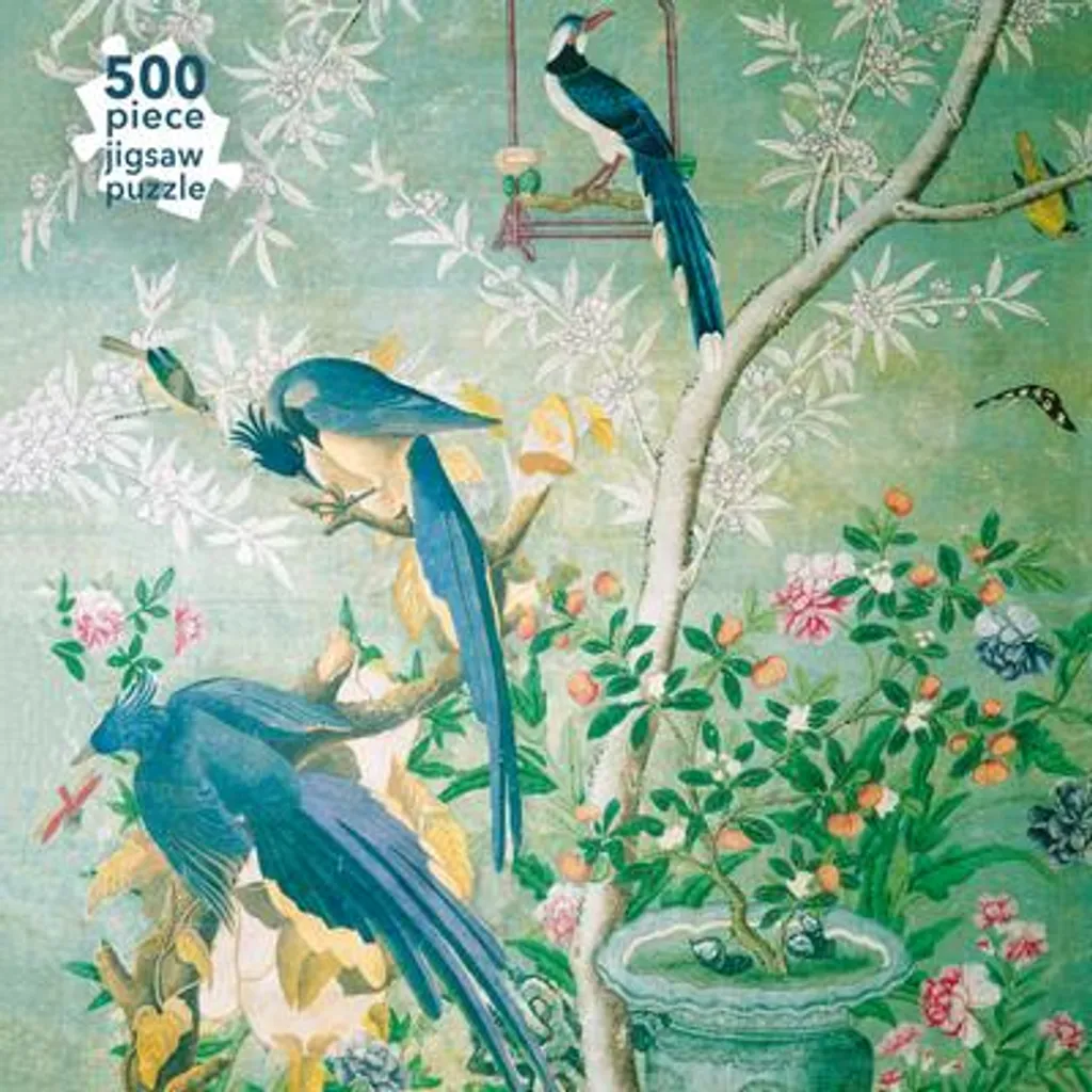 Puzzle John James Audubon Geais pie 500 pièces pour détente et loisirs