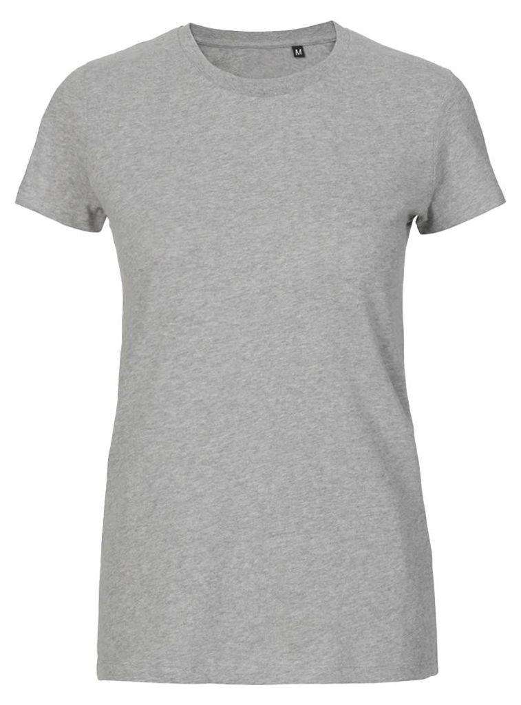 Tiger Baumwolle by Neutral - T-Shirt für Damen LT3282 (XL) (Grau)