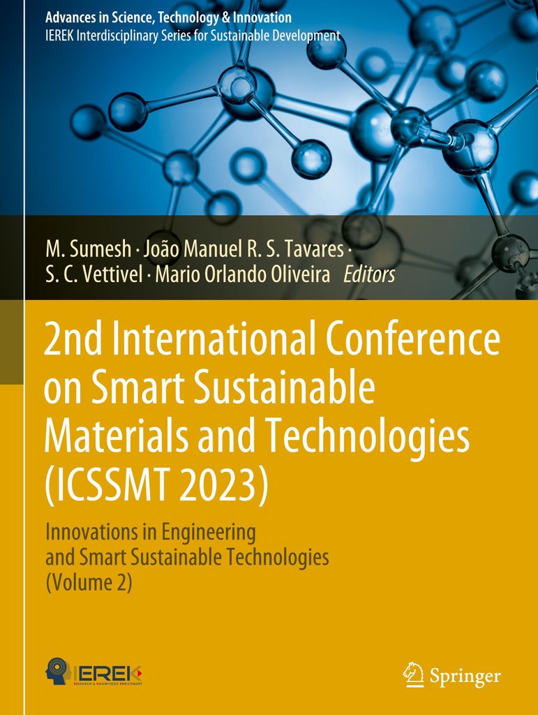 2nd International Conference on Smart Sustainable Materials and Technologies (ICSSMT 2023)