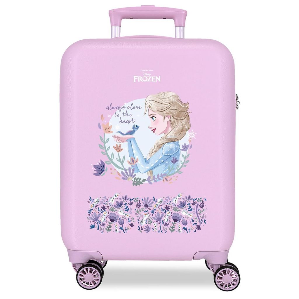 Joumma Bags Kinder Koffer Trolley Kinderkoffer Disney Frozen Anna und Elsa Lila