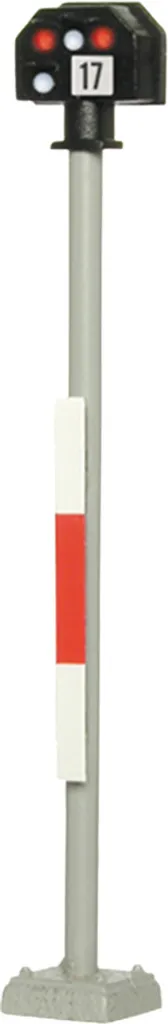 Signal de barrage haut Viessmann 4017 échelle H0 avec éclairage LED intégré