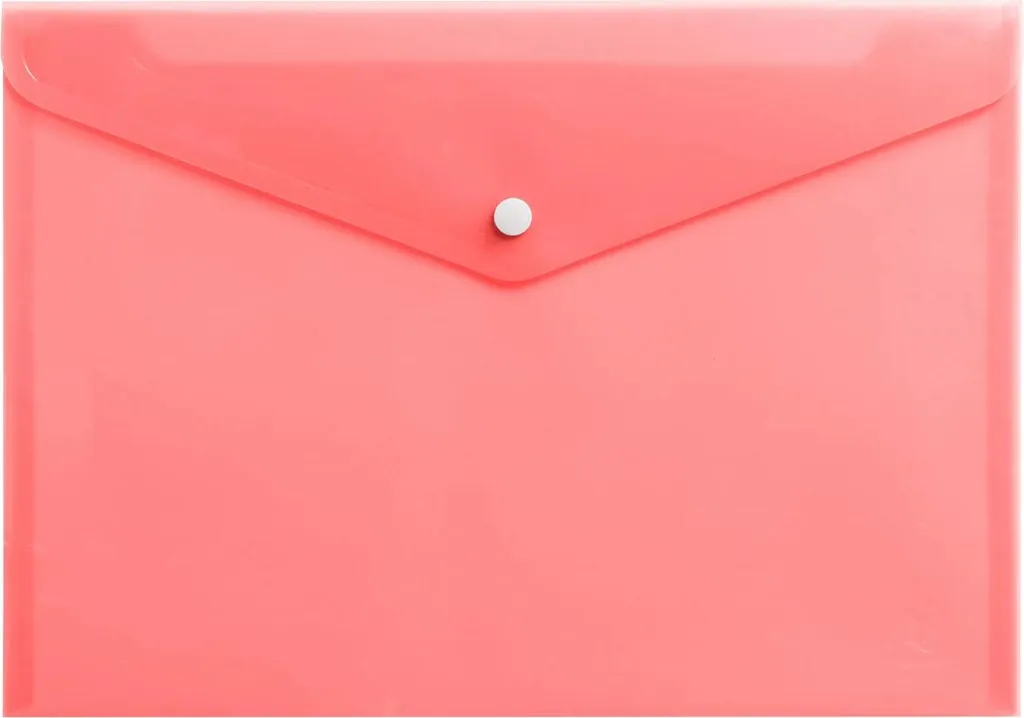 Exacompta 35450E Lot de 28 Pochettes à Pression A4 PP Couleurs Pastel