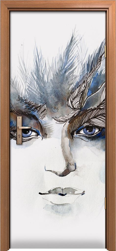 Türposter 80x200 cm Türaufkleber Türtapete Türfolie Produktbild 
