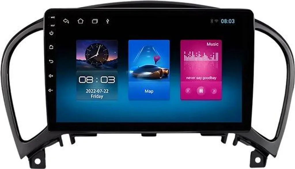 Autoradio Bluetooth et GPS pour Nissan Juke YF15 2010-2014, compatible iOS