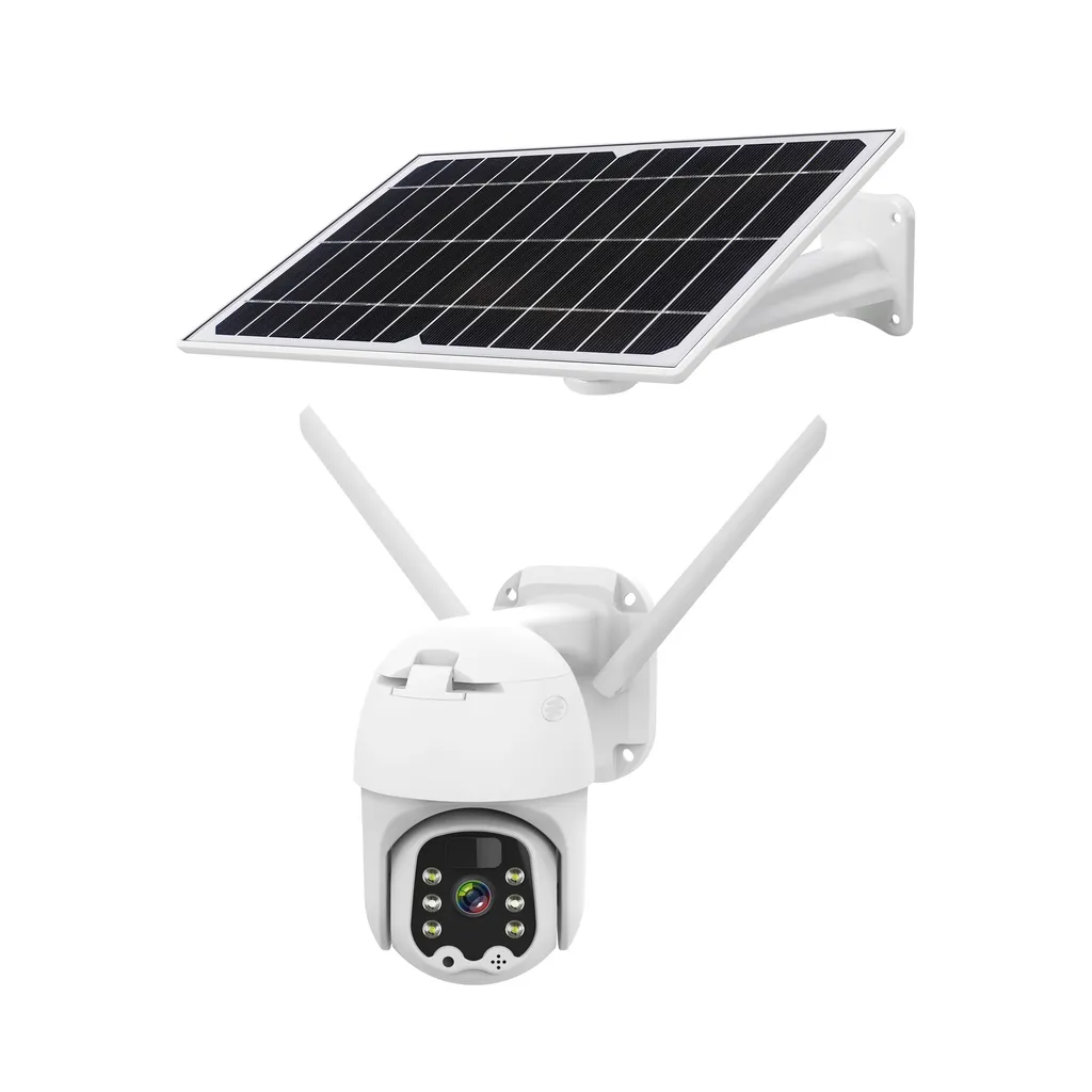 Caméra extérieure Kruger&Matz Connect C90 Solar avec vision nocturne HD