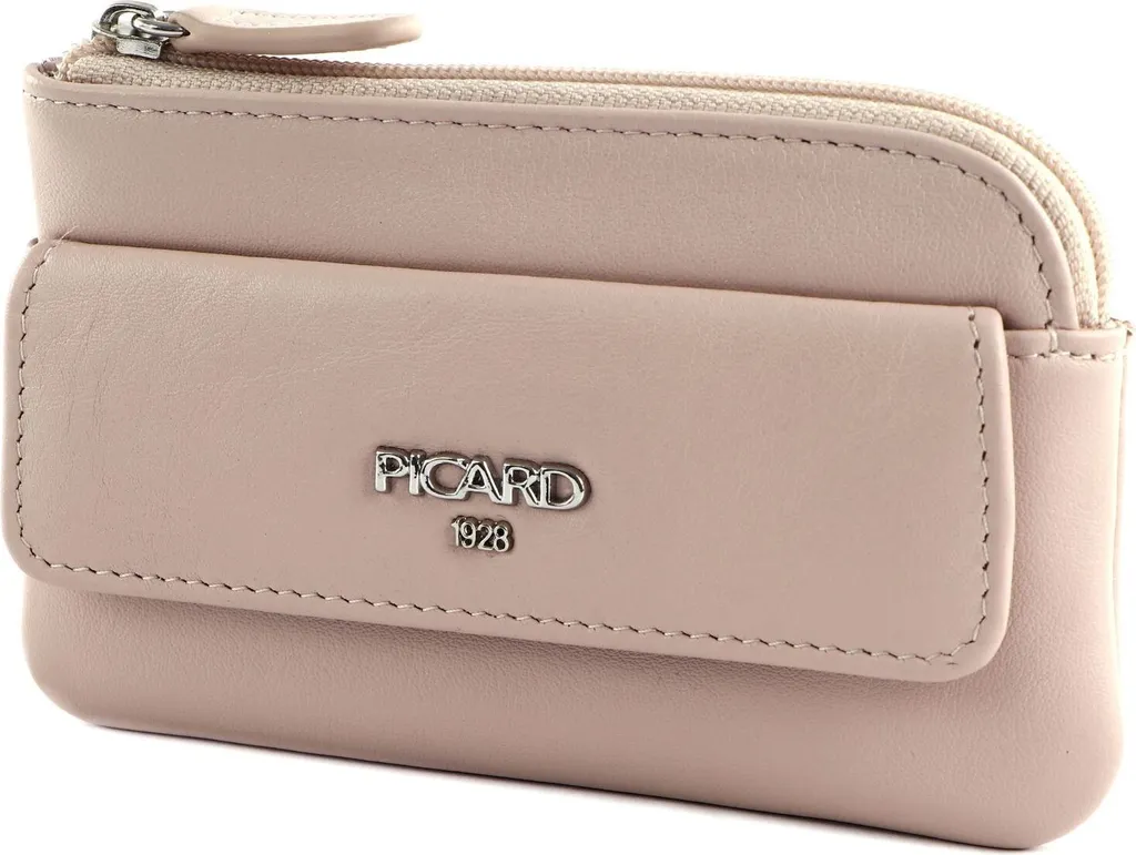 PICARD Pelle caso chiave Bingo Key Case Rosequartz rosa antico