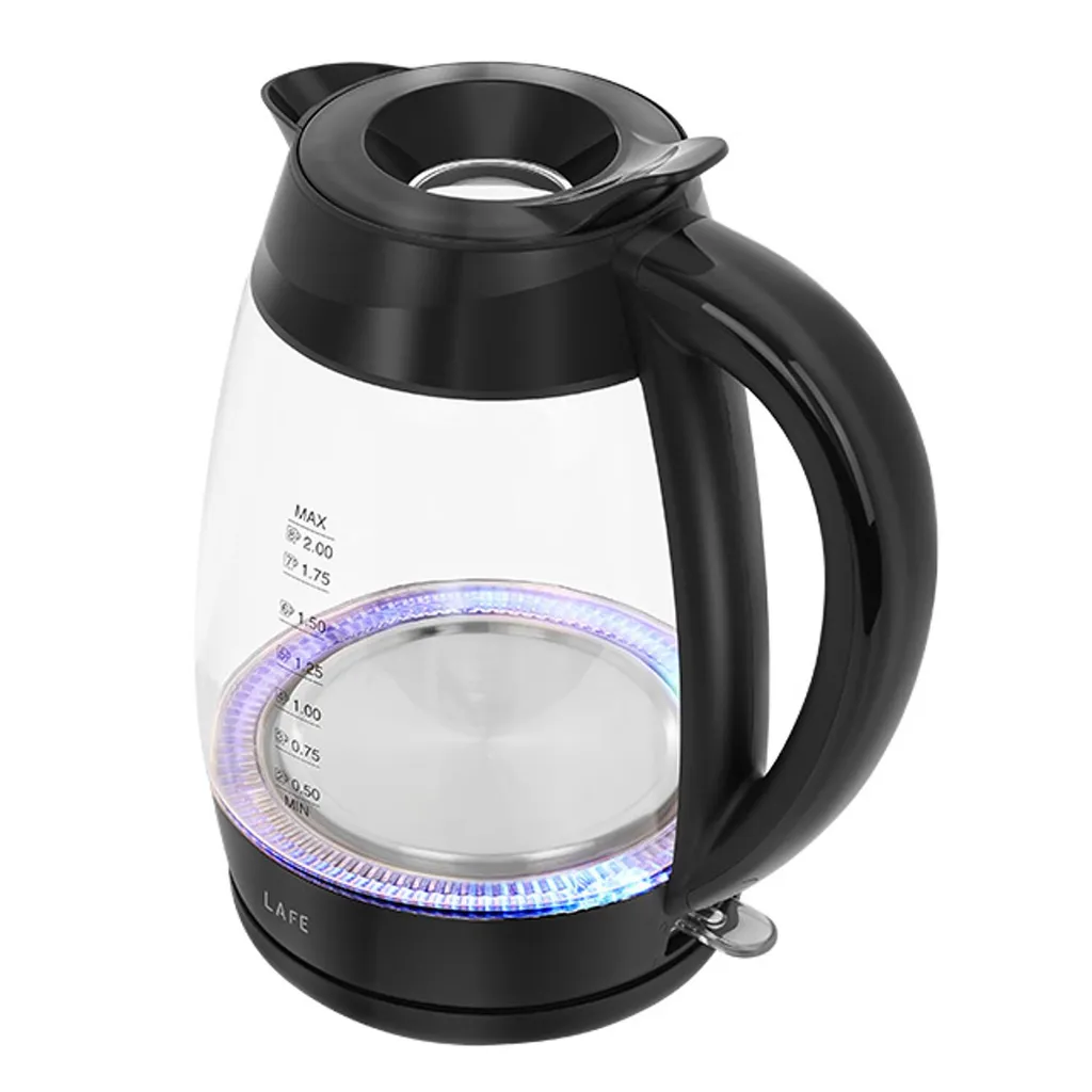 Bollitore in Vetro Lafe 2200W 2L Essential XL | Eleganza e Velocità