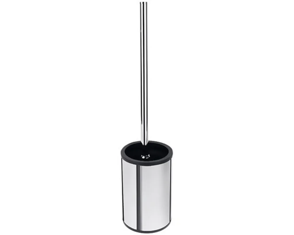 Brosse de toilette Bemeta OMEGA cylindrique petite chromée de qualité
