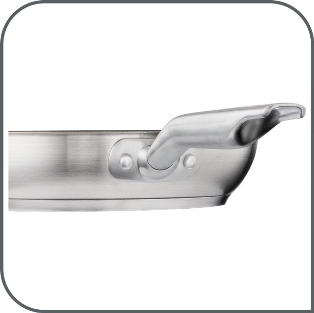 Tefal Virtuoso Pfanne, unbeschichtet, 28cm, Edelstahl Produktbild 5