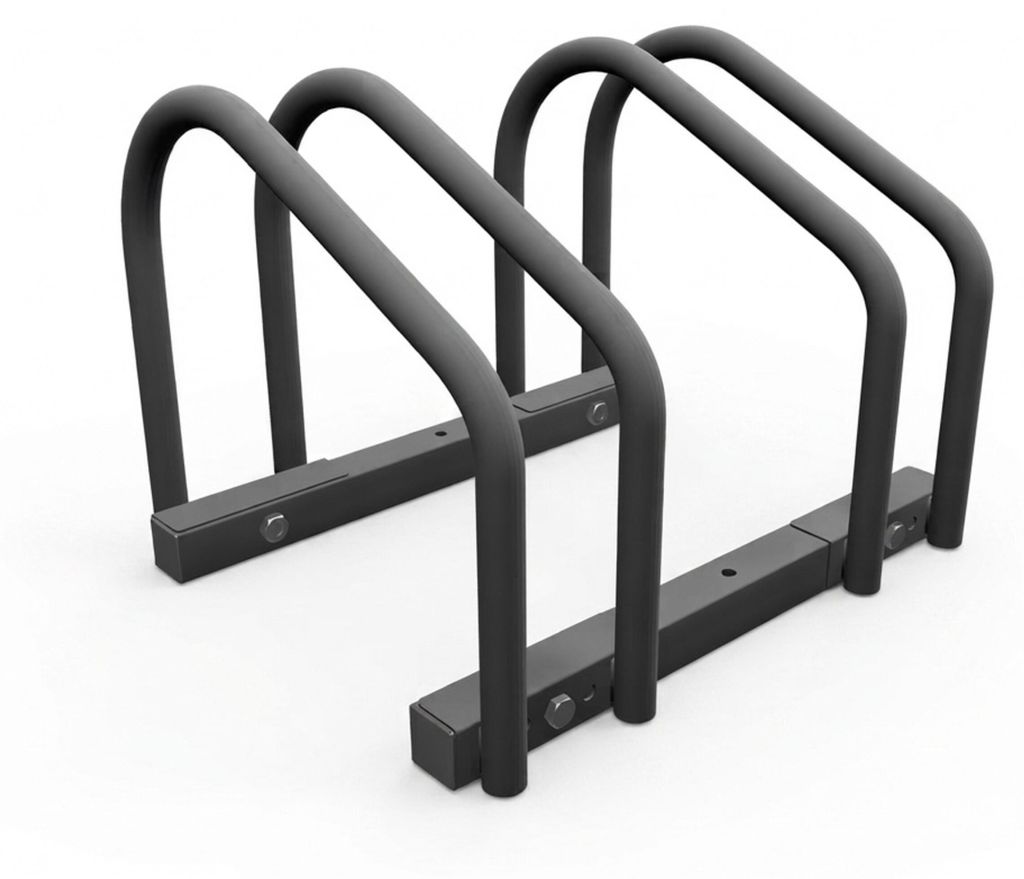 Portabiciclette Relaxdays, per 2 biciclette, modello da Immagine del prodotto 