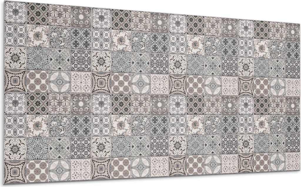 Muster Im Vintage-Stil – Selbstklebende Fliesen – Wandverkleidung – Wandpaneel – PVC Fliesen – Vinylflisen – PCV Flisen – Selbstklebe...