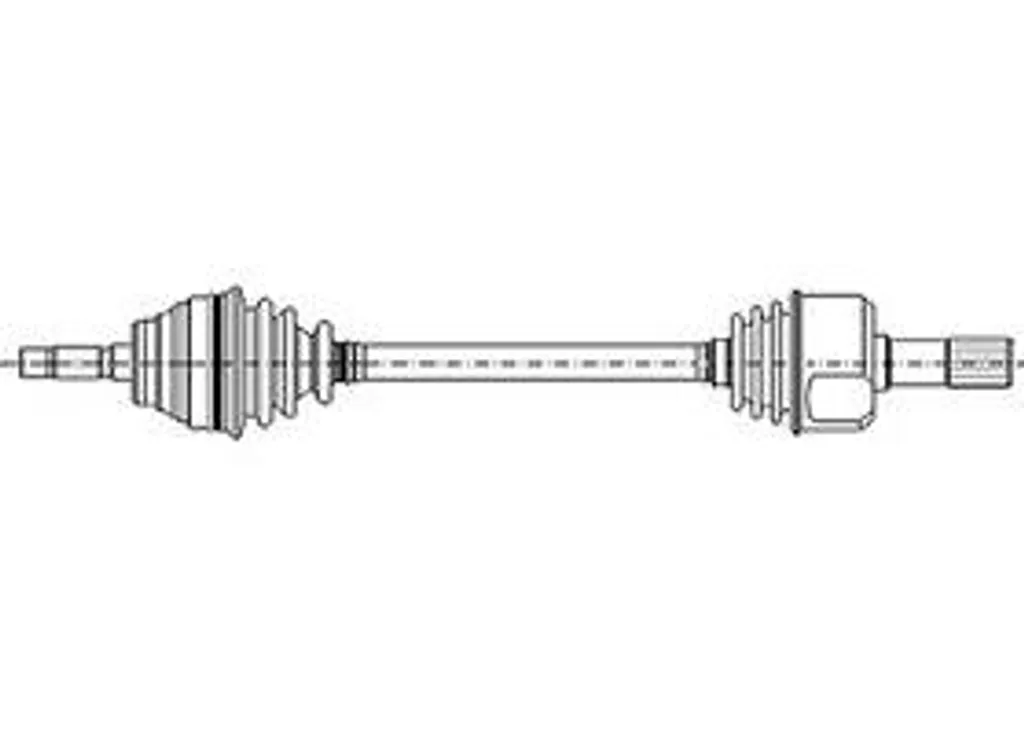 Arbre d'entraînement METELLI 17-0522 pour Berlingo OE 3272Z8
