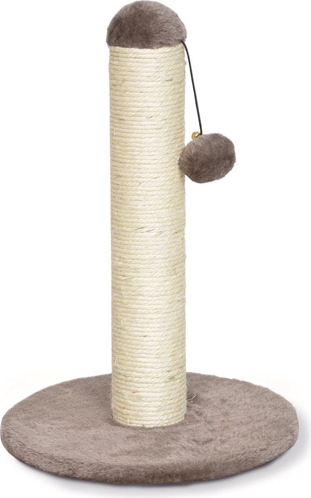 Kompakter Kratzbaum Becky taupe 29x29x40 cm für junge Kätzchen