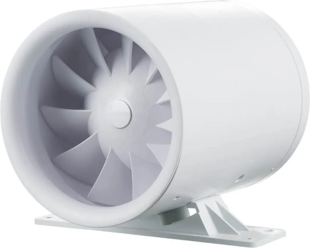 Ventilateur tubulaire 100 mm pour salle de bain et culture intérieure