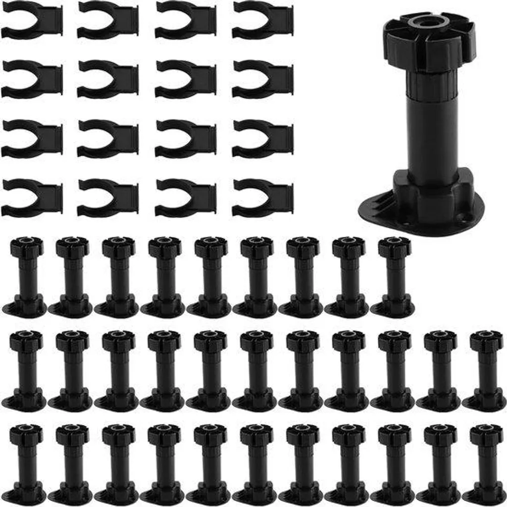 Réparer meuble bancale avec pieds réglables 100-120 mm cuisine et bain