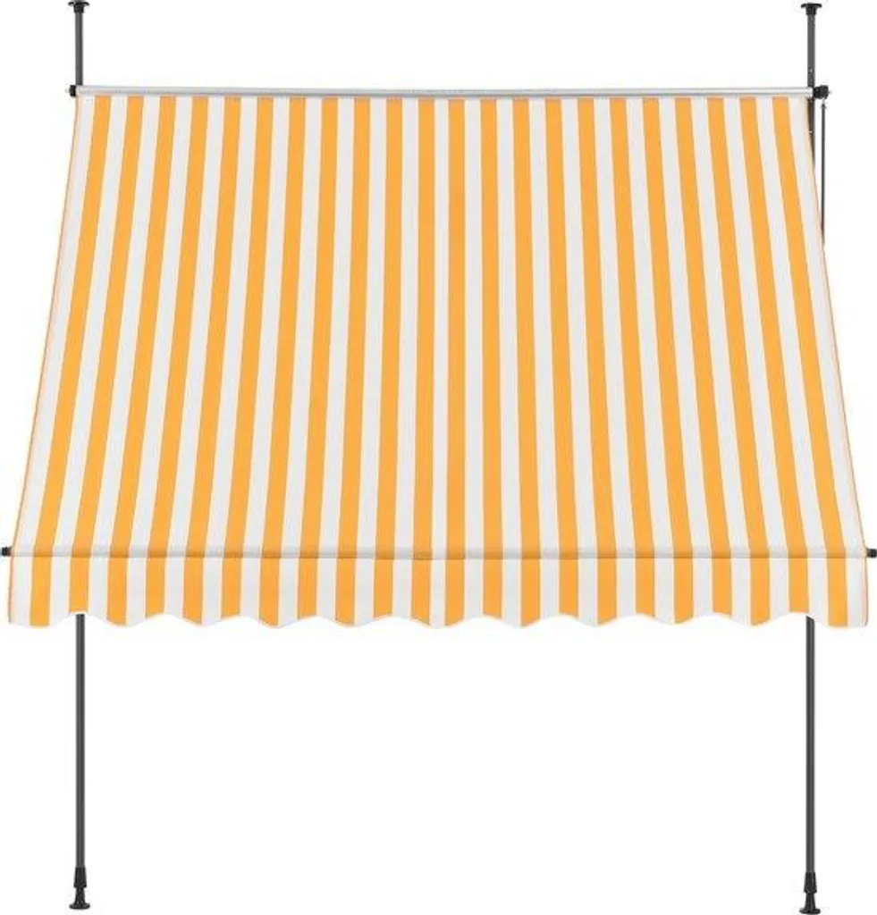 Auvent 300x120 cm pour protéger votre terrasse de la chaleur et des UV