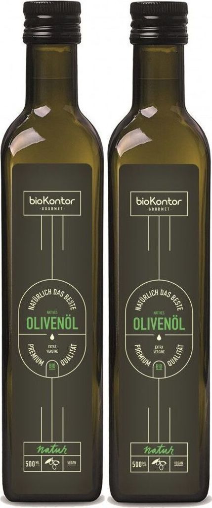 Olivenöl 2x 500 ml (1000 ml)aus Italien | nativ - extra Produktbild 