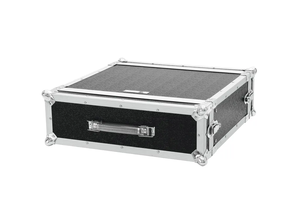 Flight Case Rack d'Effets 3U 19 Pouces Roadinger - Profondeur 40cm Noir