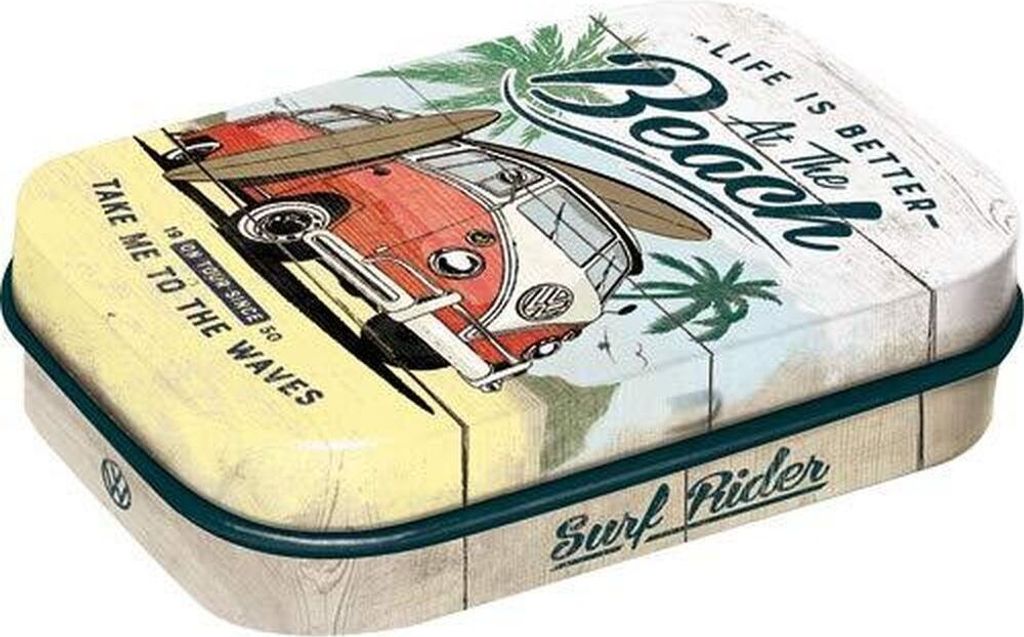 Nostalgic-Art - Pillendose - Volkswagen - VW Bulli Beach