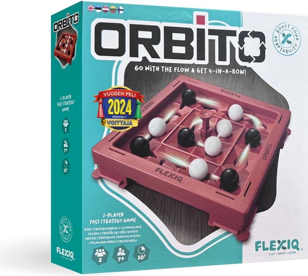Orbito Brettspiel für 2-4 Spieler, Strategie und Spaß