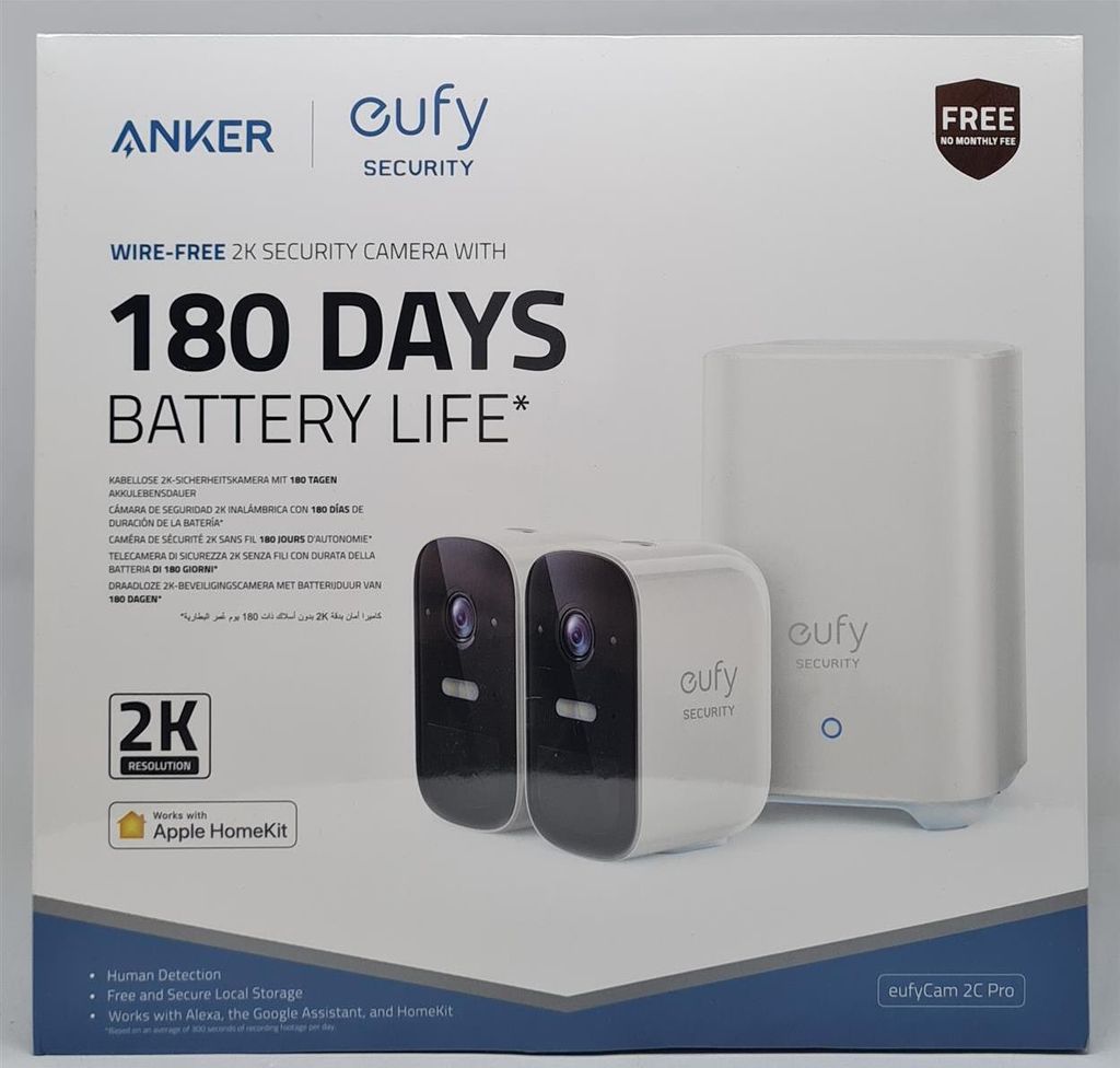 Anker eufy Security eufyCam 2C Pro kabelloses Obrázok produktu 