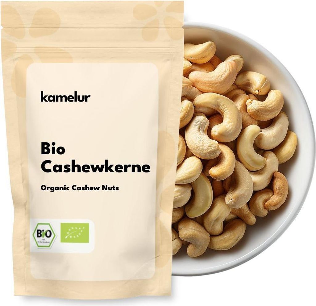 Kamelur Bio Cashewkerne 1kg